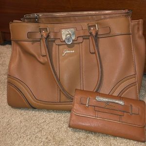 Guess purse and wallet